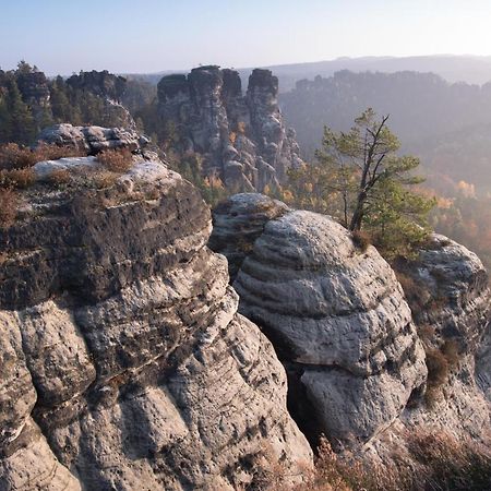 4-Bettzimmer Saechsische Schweiz Mittelndorf Kültér fotó